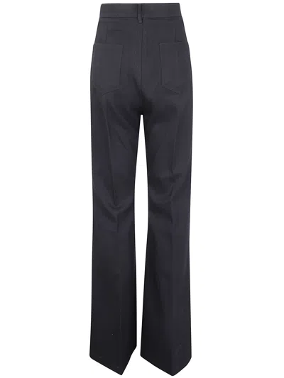 Rick Owens Bolan Bootcut Belt Loop Five Pocket Trousers In Black