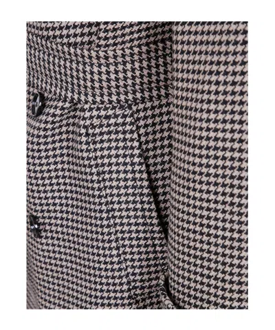 Tagliatore "born" Men's Trench Coat In Gray