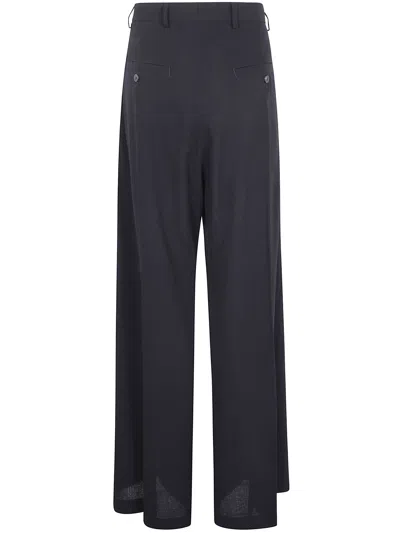 Rick Owens Belas Zip-fastening Wide-leg Trousers In Black
