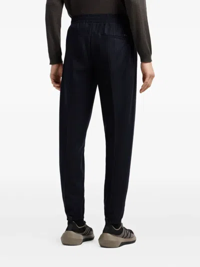 Emporio Armani Track Sweatshirt Trousers In Black