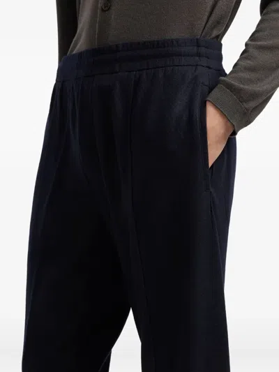 Emporio Armani Track Sweatshirt Trousers In Black