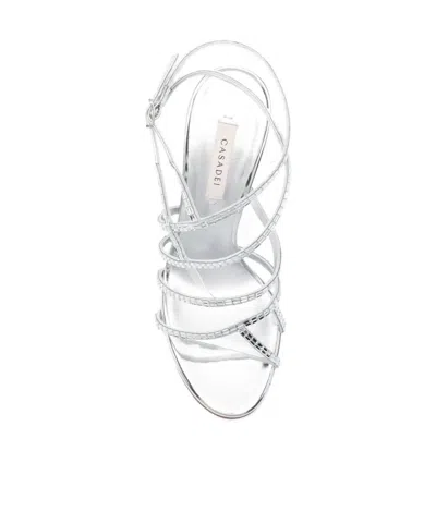 Casadei "julia" Starlway Interstellar Sandal T.100 In White