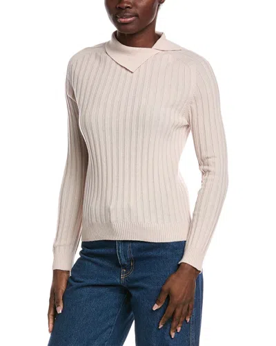 Malo Cashmere Donna Wool & Cashmere-blend Sweater In Neutral