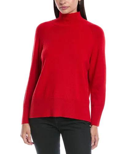 Marella Falange Wool & Cashmere-blend Sweater In Red