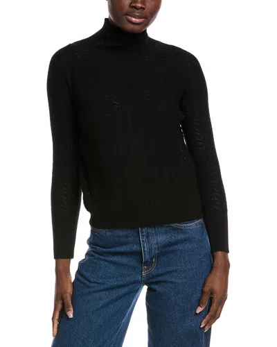 Malo Cashmere Donna Wool & Cashmere-blend Sweater In Black