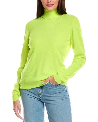 Brodie Cashmere Susie Roll Neck Cashmere Sweater In Yellow
