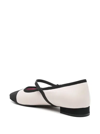 Carel Paris Gisele Bicolor Ballet Flats In Neutral