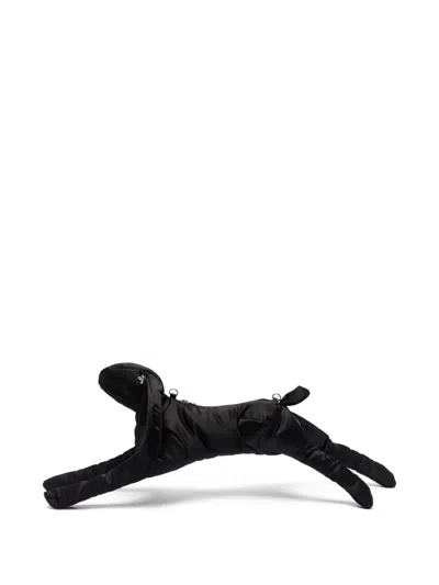 HARE 填充缎面斜挎包