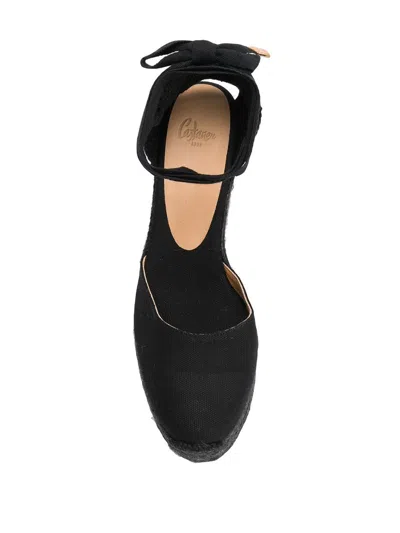 Castaã±er Carina Canvas Espadrilles In Black