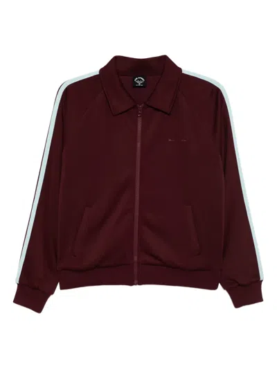 The Upside Vitesse Pari Track Jacket In Burgundy