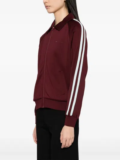 The Upside Vitesse Pari Track Jacket In Burgundy