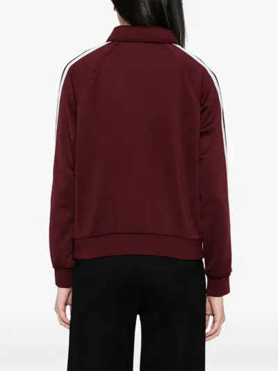 The Upside Vitesse Pari Track Jacket In Burgundy