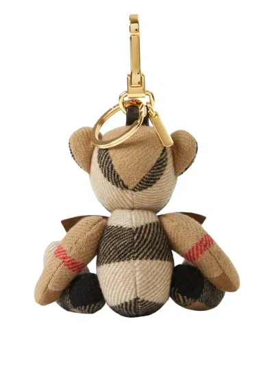 Burberry Thomas Bear Charm In Multi