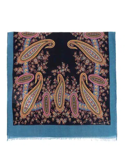 Etro Scarf With Decorative Pattern In Multi