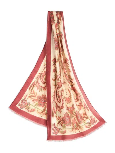Etro Paisley Patterned Scarf In Multi