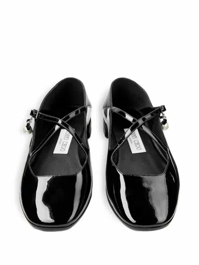 Jimmy Choo Eleri Ballerina In Black