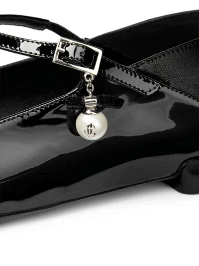 Jimmy Choo Eleri Ballerina In Black