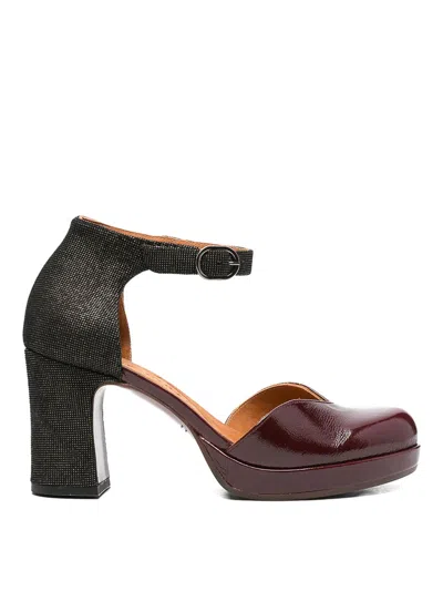 Chie Mihara 80mm Damaho Ankle-strap Block-heel Sandals In Multi