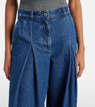 Dolce & Gabbana 5 Pocket Denim Pants In Blue