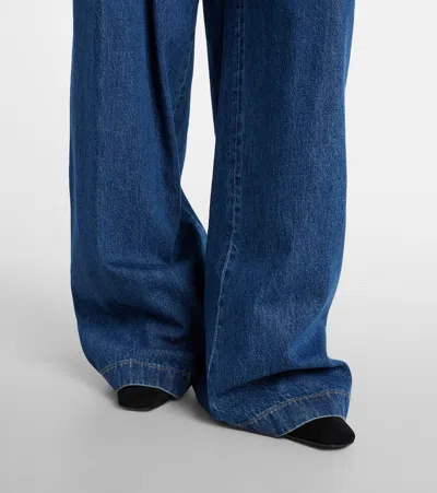 Dolce & Gabbana 5 Pocket Denim Pants In Blue