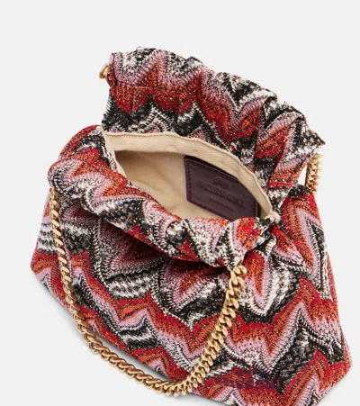 ZIGZAG锯齿图案手拿包