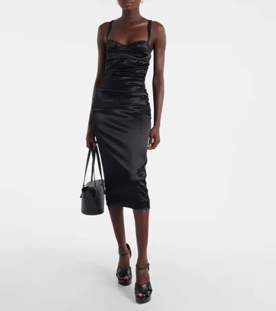 Dolce & Gabbana Dolce&gabbana Women Capri Shoulder Bag In Black