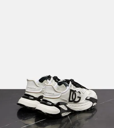 Dolce & Gabbana Sneaker Day Faster Black And White In Black