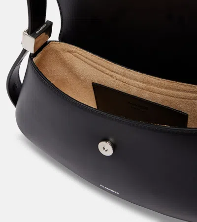 Jil Sander Small Crossbody Bag Adjustable Strap In Black