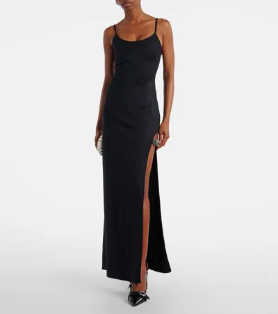 Coperni Garter Belt Dress In Black