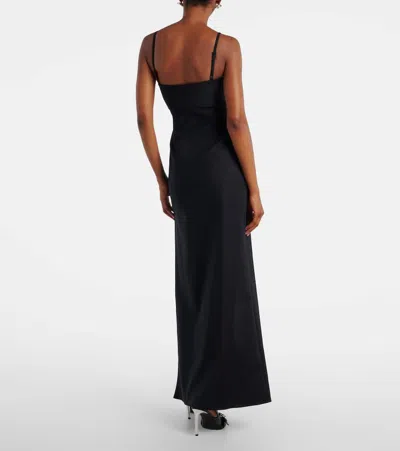 Coperni Garter Belt Dress In Black