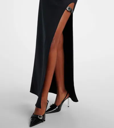 Coperni Garter Belt Dress In Black