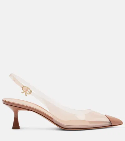 Gianvito Rossi Diana 85 In Transparent