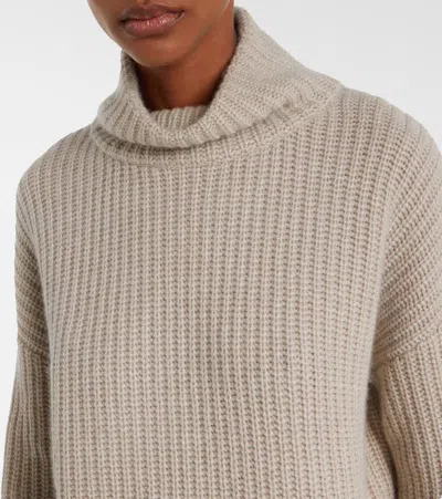 Lisa Yang Julina Cashmere Turtleneck Sweater In Neutral