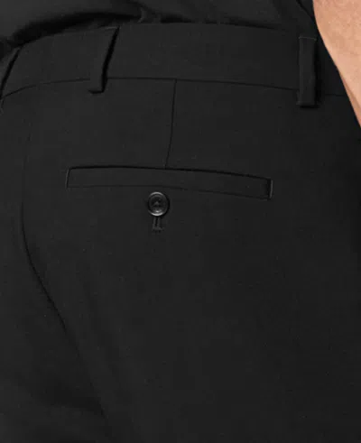 Reaction Kenneth Cole Travel-ready Stretch Suit Separate Pant In Black
