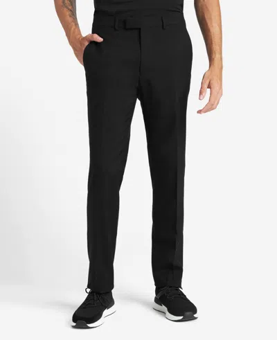 Reaction Kenneth Cole Travel-ready Stretch Suit Separate Pant In Black