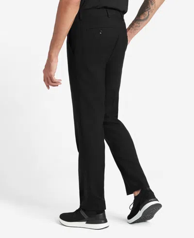 Reaction Kenneth Cole Travel-ready Stretch Suit Separate Pant In Black