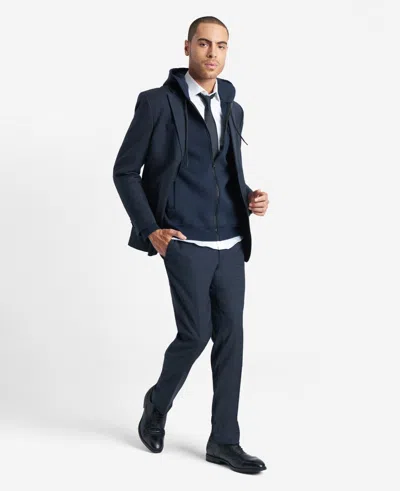 Reaction Kenneth Cole Ready Flex Slim-fit Suit Separate Pant In Blue