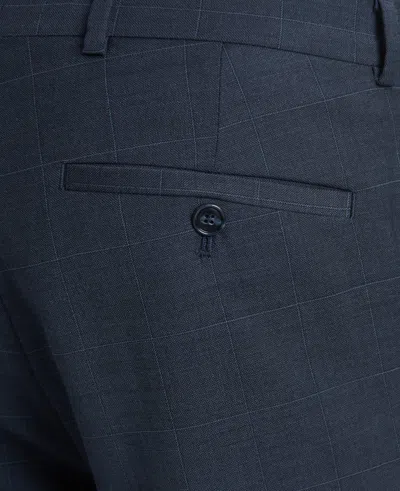 Reaction Kenneth Cole Ready Flex Slim-fit Suit Separate Pant In Blue