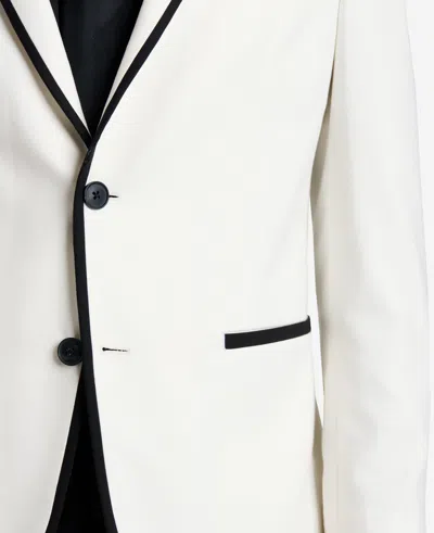 Kenneth Cole Ready Flex Contrast-trim Chuck Dinner Jacket In Yellow