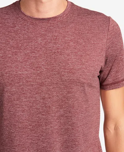 Kenneth Cole Essential Crew Neck Active Tee In Pink