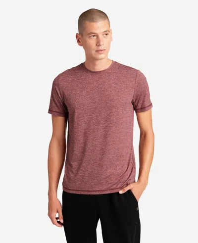 Kenneth Cole Essential Crew Neck Active Tee In Pink