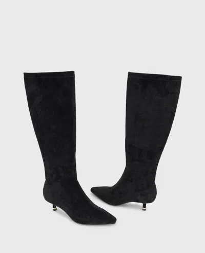 Kenneth Cole Meridith Stretch Boot In Black