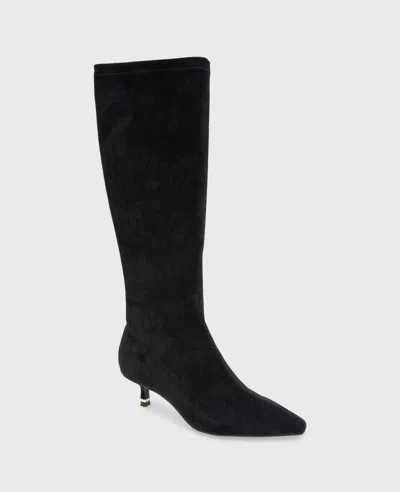 Kenneth Cole Meridith Stretch Boot In Black