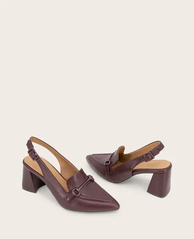 Gentle Souls Dawson Slingback Pump In Burgundy