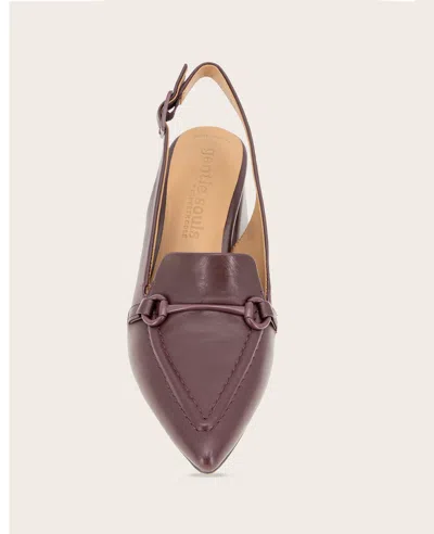 Gentle Souls Dawson Slingback Pump In Burgundy