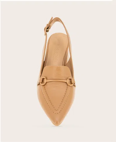 Gentle Souls Women's Dawson Pointy Toe Leather Slingback Pumps In Brown