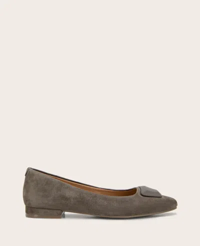 Gentle Souls By Kenneth Cole Hanette Suede Flat In Multi