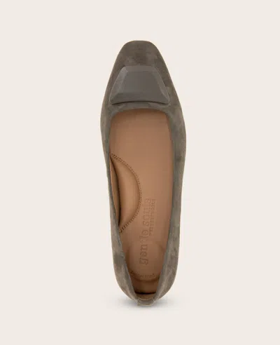 Gentle Souls By Kenneth Cole Hanette Suede Flat In Multi