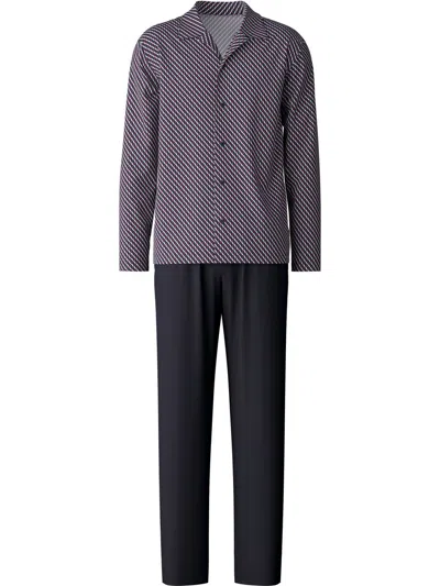 Calida Geometric-print Pyjamas In Multi
