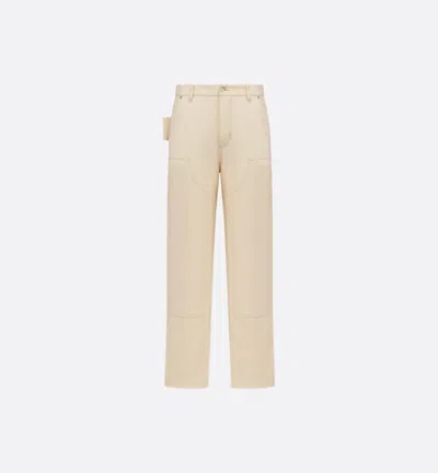 Dior Jeans Trousers Clothing In Neutral